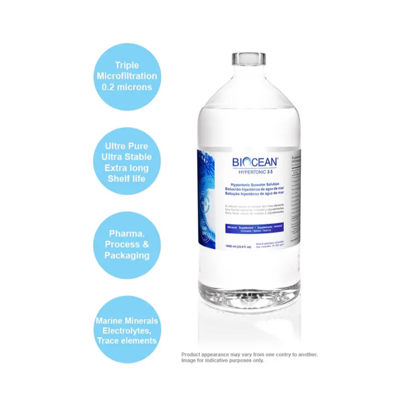 BIOCEAN® HYPERTONIC 3.5, Pure Marine Plasma®