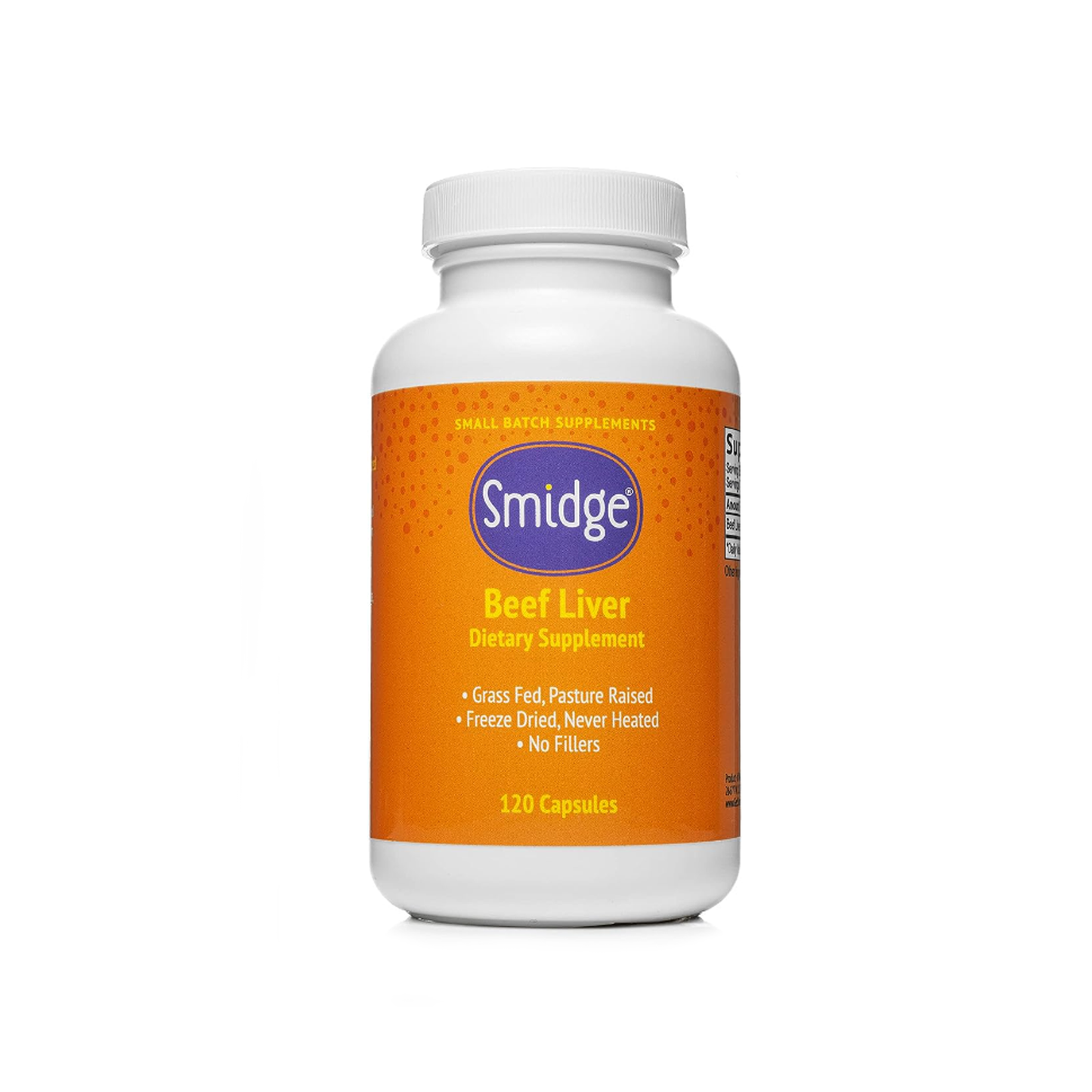 Freeze-Dried Beef Liver capsules