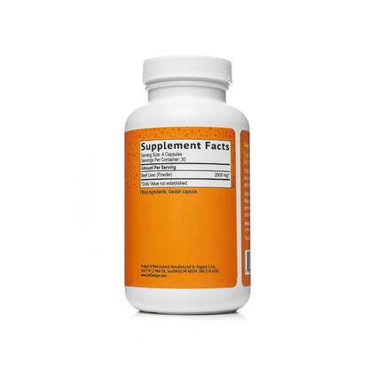 Freeze-Dried Beef Liver capsules